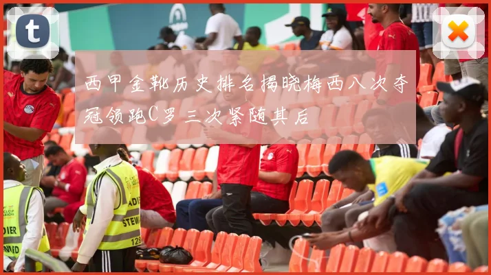 西甲金靴历史排名揭晓梅西八次夺冠领跑C罗三次紧随其后